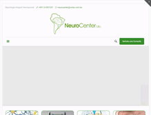 Tablet Screenshot of neurocenterbolivia.com